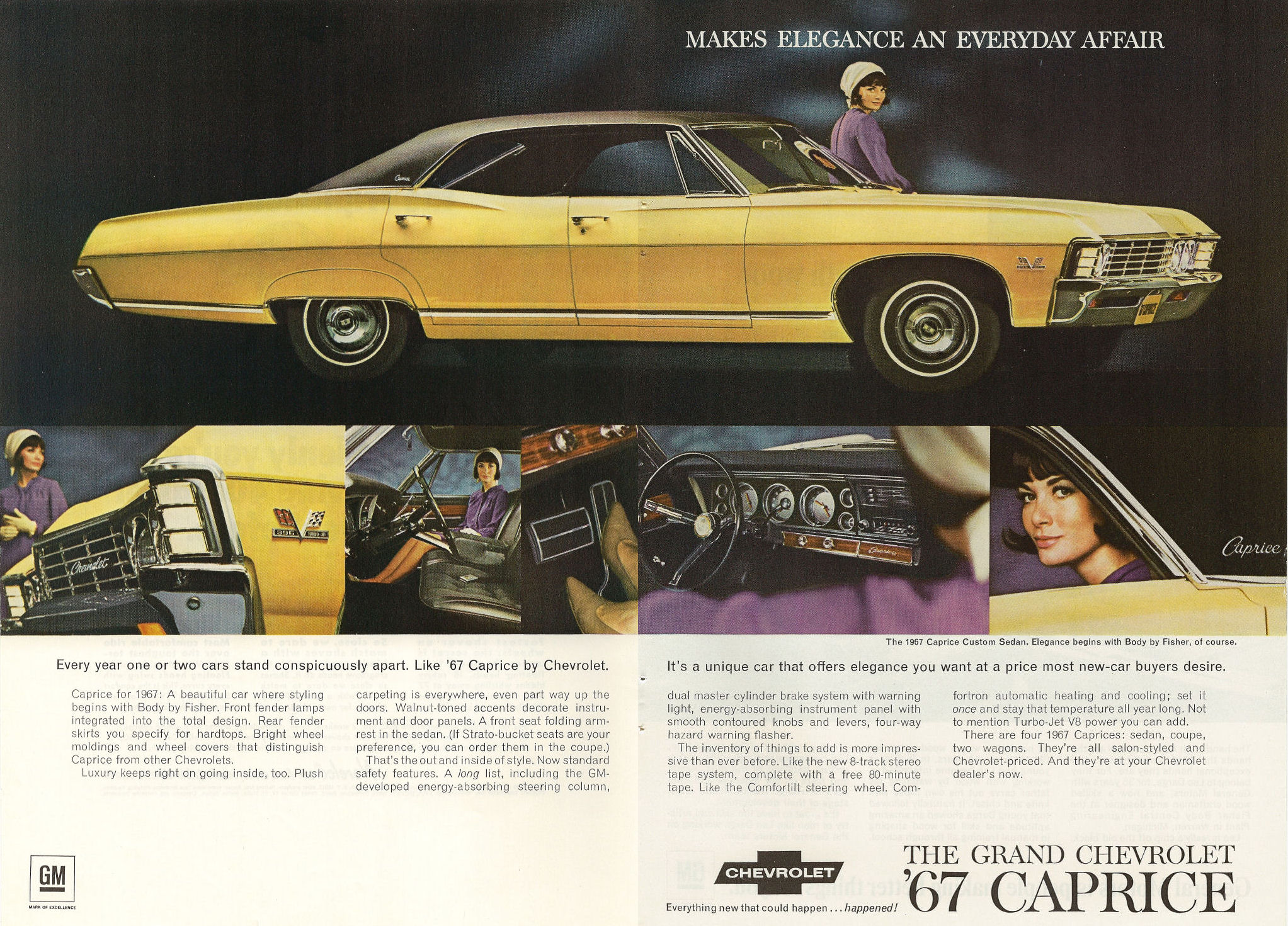 1967 Chevrolet Auto Advertising